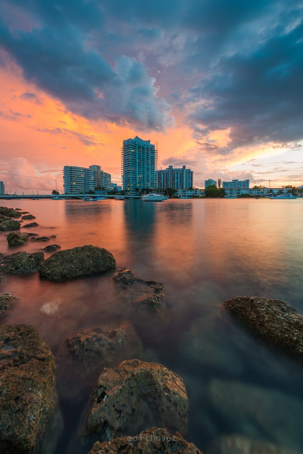 Best Miami Beach Photography Spots sunset at maurcie gibbs park Best Miami Beach Photography Spots